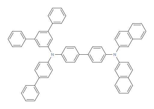N4-([1,1'-biphenyl]-4-yl)-N4-([1,1':3',1''-terphenyl]-5'-yl)-N4',N4'-di(naphthalen-2-yl)-[1,1'-biphenyl]-4,4'-diamine