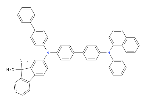 N4-([1,1'-biphenyl]-4-yl)-N4-(9,9-dimethyl-9H-fluoren-2-yl)-N4'-(naphthalen-1-yl)-N4'-phenyl-[1,1'-biphenyl]-4,4'-diamine