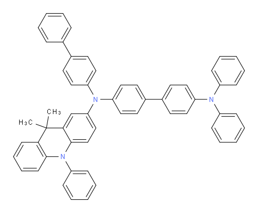 N4-([1,1'-biphenyl]-4-yl)-N4-(9,9-dimethyl-10-phenyl-9,10-dihydroacridin-2-yl)-N4',N4'-diphenyl-[1,1'-biphenyl]-4,4'-diamine