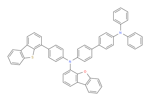 N4-(dibenzo[b,d]furan-4-yl)-N4-(4-(dibenzo[b,d]thiophen-4-yl)phenyl)-N4',N4'-diphenyl-[1,1'-biphenyl]-4,4'-diamine