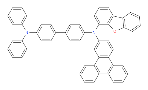 N4-(dibenzo[b,d]furan-4-yl)-N4',N4'-diphenyl-N4-(triphenylen-2-yl)-[1,1'-biphenyl]-4,4'-diamine