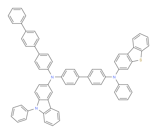 N4-([1,1':4',1''-terphenyl]-4-yl)-N4'-(dibenzo[b,d]thiophen-3-yl)-N4'-phenyl-N4-(9-phenyl-9H-carbazol-3-yl)-[1,1'-biphenyl]-4,4'-diamine