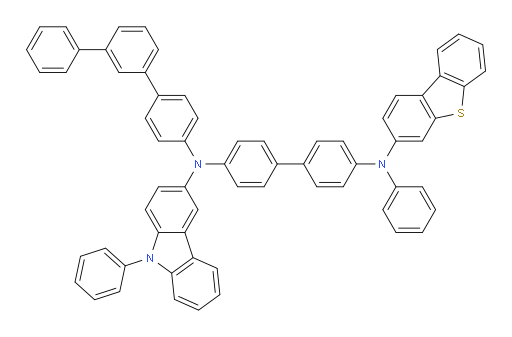 N4-([1,1':3',1''-terphenyl]-4-yl)-N4'-(dibenzo[b,d]thiophen-3-yl)-N4'-phenyl-N4-(9-phenyl-9H-carbazol-3-yl)-[1,1'-biphenyl]-4,4'-diamine