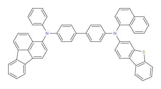 N4-(dibenzo[b,d]thiophen-3-yl)-N4'-(fluoranthen-3-yl)-N4-(naphthalen-1-yl)-N4'-phenyl-[1,1'-biphenyl]-4,4'-diamine