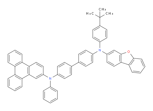 N4-(4-(tert-butyl)phenyl)-N4-(dibenzo[b,d]furan-3-yl)-N4'-phenyl-N4'-(triphenylen-2-yl)-[1,1'-biphenyl]-4,4'-diamine