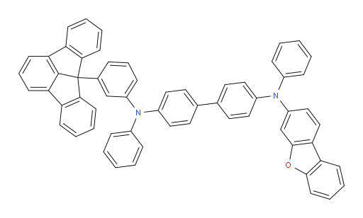 N4-(3-(7bH-indeno[1,2,3-jk]fluoren-7b-yl)phenyl)-N4'-(dibenzo[b,d]furan-3-yl)-N4,N4'-diphenyl-[1,1'-biphenyl]-4,4'-diamine