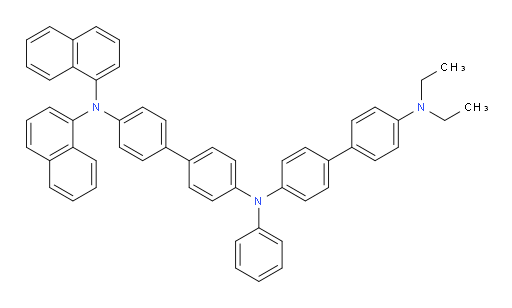 N4-(4'-(di(naphthalen-1-yl)amino)-[1,1'-biphenyl]-4-yl)-N4',N4'-diethyl-N4-phenyl-[1,1'-biphenyl]-4,4'-diamine