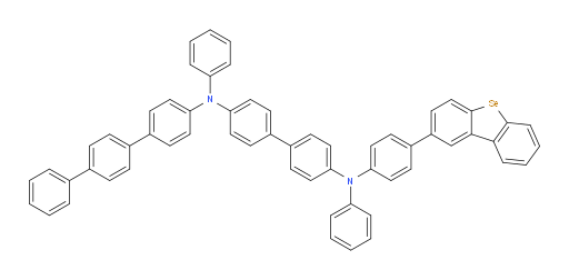 N4-([1,1':4',1''-terphenyl]-4-yl)-N4'-(4-(dibenzo[b,d]selenophen-2-yl)phenyl)-N4,N4'-diphenyl-[1,1'-biphenyl]-4,4'-diamine