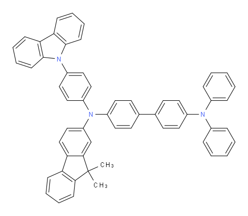 N4-(4-(9H-carbazol-9-yl)phenyl)-N4-(9,9-dimethyl-9H-fluoren-2-yl)-N4',N4'-diphenyl-[1,1'-biphenyl]-4,4'-diamine