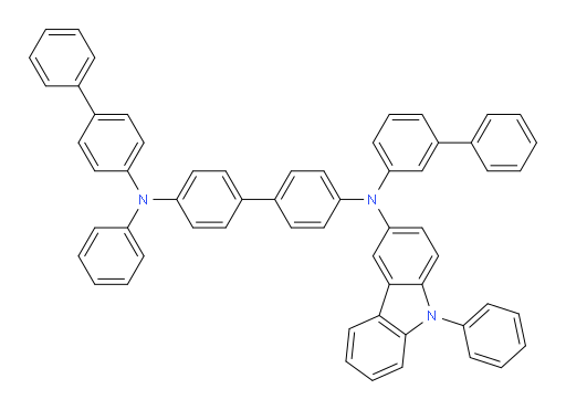 N4-([1,1'-biphenyl]-3-yl)-N4'-([1,1'-biphenyl]-4-yl)-N4'-phenyl-N4-(9-phenyl-9H-carbazol-3-yl)-[1,1'-biphenyl]-4,4'-diamine