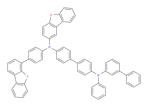 N4-([1,1'-biphenyl]-3-yl)-N4'-(dibenzo[b,d]furan-2-yl)-N4'-(4-(dibenzo[b,d]thiophen-4-yl)phenyl)-N4-phenyl-[1,1'-biphenyl]-4,4'-diamine