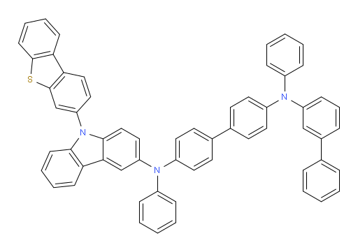 N4-([1,1'-biphenyl]-3-yl)-N4'-(9-(dibenzo[b,d]thiophen-3-yl)-9H-carbazol-3-yl)-N4,N4'-diphenyl-[1,1'-biphenyl]-4,4'-diamine