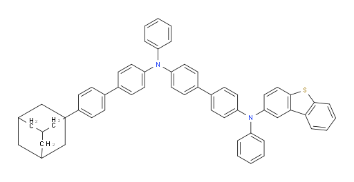 N4-(4'-(adamantan-1-yl)-[1,1'-biphenyl]-4-yl)-N4'-(dibenzo[b,d]thiophen-2-yl)-N4,N4'-diphenyl-[1,1'-biphenyl]-4,4'-diamine