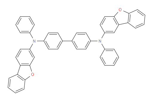 N4-(dibenzo[b,d]furan-2-yl)-N4'-(dibenzo[b,d]furan-3-yl)-N4,N4'-diphenyl-[1,1'-biphenyl]-4,4'-diamine
