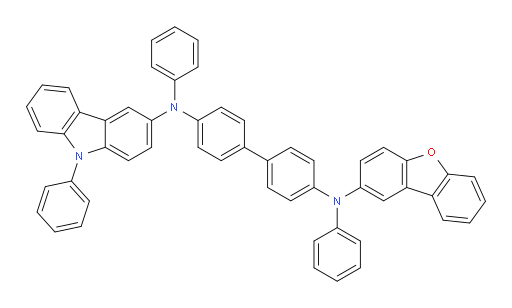 N4-(dibenzo[b,d]furan-2-yl)-N4,N4'-diphenyl-N4'-(9-phenyl-9H-carbazol-3-yl)-[1,1'-biphenyl]-4,4'-diamine