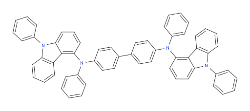 N4,N4'-diphenyl-N4,N4'-bis(9-phenyl-9H-carbazol-4-yl)-[1,1'-biphenyl]-4,4'-diamine