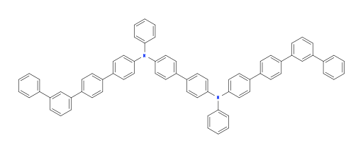 N4,N4'-di([1,1':3',1'':4'',1'''-quaterphenyl]-4'''-yl)-N4,N4'-diphenyl-[1,1'-biphenyl]-4,4'-diamine