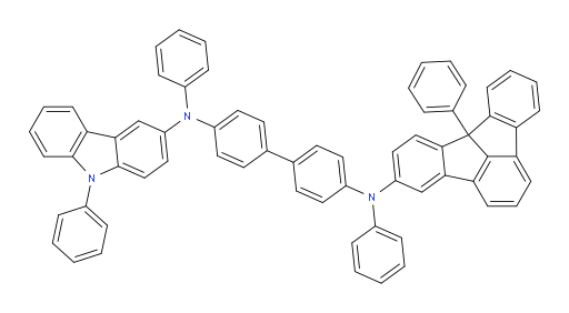 N4,N4'-diphenyl-N4-(7b-phenyl-7bH-indeno[1,2,3-jk]fluoren-5-yl)-N4'-(9-phenyl-9H-carbazol-3-yl)-[1,1'-biphenyl]-4,4'-diamine