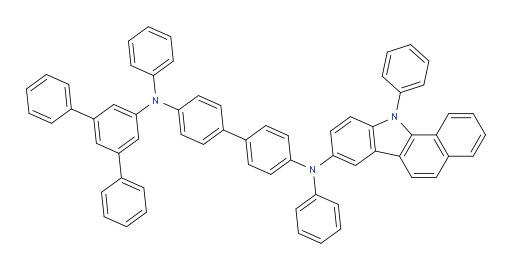 N4-([1,1':3',1''-terphenyl]-5'-yl)-N4,N4'-diphenyl-N4'-(11-phenyl-11H-benzo[a]carbazol-8-yl)-[1,1'-biphenyl]-4,4'-diamine