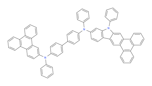 N4,N4'-diphenyl-N4-(10-phenyl-10H-phenanthro[9,10-b]carbazol-12-yl)-N4'-(triphenylen-2-yl)-[1,1'-biphenyl]-4,4'-diamine