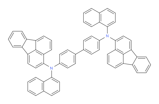 N4,N4'-di(fluoranthen-3-yl)-N4,N4'-di(naphthalen-1-yl)-[1,1'-biphenyl]-4,4'-diamine