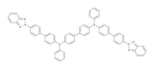 N4,N4'-bis(4'-(2H-benzo[d][1,2,3]triazol-2-yl)-[1,1'-biphenyl]-4-yl)-N4,N4'-diphenyl-[1,1'-biphenyl]-4,4'-diamine