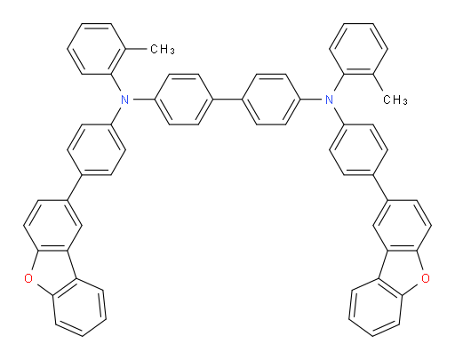 N4,N4'-bis(4-(dibenzo[b,d]furan-2-yl)phenyl)-N4,N4'-di-o-tolyl-[1,1'-biphenyl]-4,4'-diamine