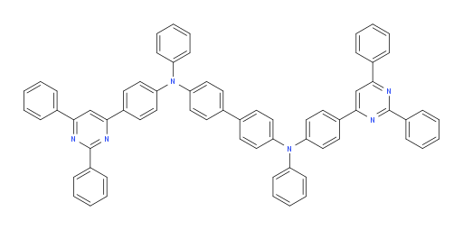 N4,N4'-bis(4-(2,6-diphenylpyrimidin-4-yl)phenyl)-N4,N4'-diphenyl-[1,1'-biphenyl]-4,4'-diamine