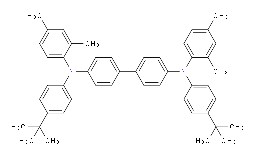 N4,N4'-bis(4-(tert-butyl)phenyl)-N4,N4'-bis(2,4-dimethylphenyl)-[1,1'-biphenyl]-4,4'-diamine