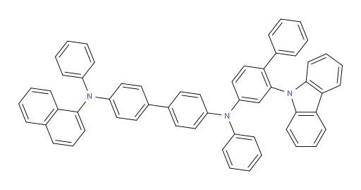 N4-(2-(9H-carbazol-9-yl)-[1,1'-biphenyl]-4-yl)-N4'-(naphthalen-1-yl)-N4,N4'-diphenyl-[1,1'-biphenyl]-4,4'-diamine