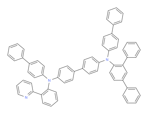 N4,N4'-di([1,1'-biphenyl]-4-yl)-N4-([1,1':3',1''-terphenyl]-4'-yl)-N4'-(2-(pyridin-2-yl)phenyl)-[1,1'-biphenyl]-4,4'-diamine