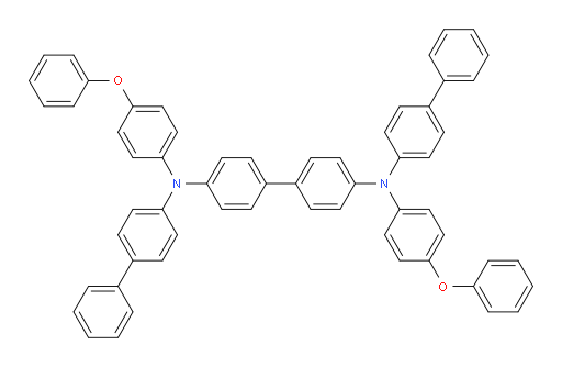 N4,N4'-di([1,1'-biphenyl]-4-yl)-N4,N4'-bis(4-phenoxyphenyl)-[1,1'-biphenyl]-4,4'-diamine