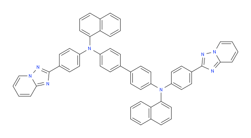N4,N4'-bis(4-([1,2,4]triazolo[1,5-a]pyridin-2-yl)phenyl)-N4,N4'-di(naphthalen-1-yl)-[1,1'-biphenyl]-4,4'-diamine