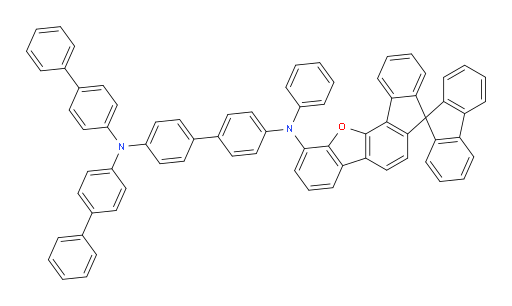 N4,N4-di([1,1'-biphenyl]-4-yl)-N4'-phenyl-N4'-(spiro[fluorene-9,7'-fluoreno[4,3-b]benzofuran]-1'-yl)-[1,1'-biphenyl]-4,4'-diamine