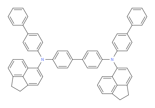 N4,N4'-di([1,1'-biphenyl]-4-yl)-N4,N4'-bis(1,2-dihydroacenaphthylen-5-yl)-[1,1'-biphenyl]-4,4'-diamine