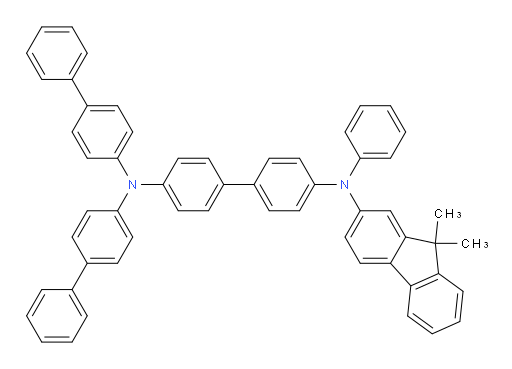 N4,N4-di([1,1'-biphenyl]-4-yl)-N4'-(9,9-dimethyl-9H-fluoren-2-yl)-N4'-phenyl-[1,1'-biphenyl]-4,4'-diamine