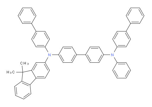 N4,N4'-di([1,1'-biphenyl]-4-yl)-N4-(9,9-dimethyl-9H-fluoren-2-yl)-N4'-phenyl-[1,1'-biphenyl]-4,4'-diamine