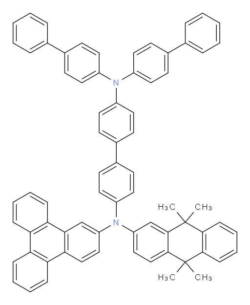 N4,N4-di([1,1'-biphenyl]-4-yl)-N4'-(9,9,10,10-tetramethyl-9,10-dihydroanthracen-2-yl)-N4'-(triphenylen-2-yl)-[1,1'-biphenyl]-4,4'-diamine