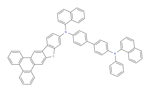 N4-(benzo[b]triphenyleno[2,3-d]thiophen-12-yl)-N4,N4'-di(naphthalen-1-yl)-N4'-phenyl-[1,1'-biphenyl]-4,4'-diamine