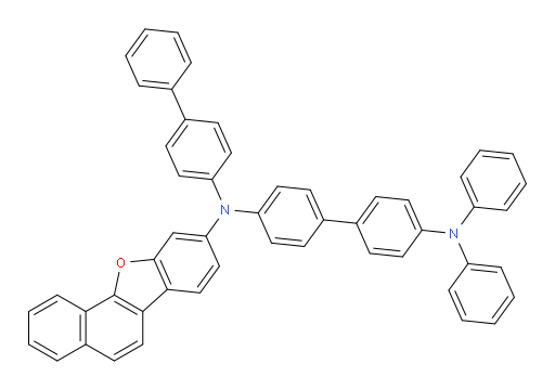 N4-([1,1'-biphenyl]-4-yl)-N4-(naphtho[1,2-b]benzofuran-9-yl)-N4',N4'-diphenyl-[1,1'-biphenyl]-4,4'-diamine