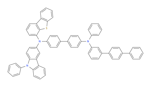N4-([1,1':4',1''-terphenyl]-3-yl)-N4'-(dibenzo[b,d]thiophen-4-yl)-N4-phenyl-N4'-(9-phenyl-9H-carbazol-3-yl)-[1,1'-biphenyl]-4,4'-diamine