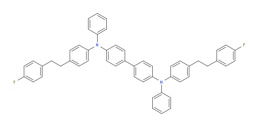 N4,N4'-bis(4-(4-fluorophenethyl)phenyl)-N4,N4'-diphenyl-[1,1'-biphenyl]-4,4'-diamine