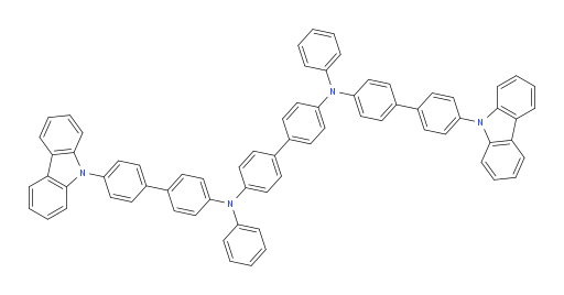 N4,N4'-bis(4'-(9H-carbazol-9-yl)-[1,1'-biphenyl]-4-yl)-N4,N4'-diphenyl-[1,1'-biphenyl]-4,4'-diamine