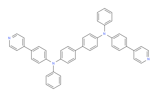 N4,N4'-diphenyl-N4,N4'-bis(4-(pyridin-4-yl)phenyl)-[1,1'-biphenyl]-4,4'-diamine