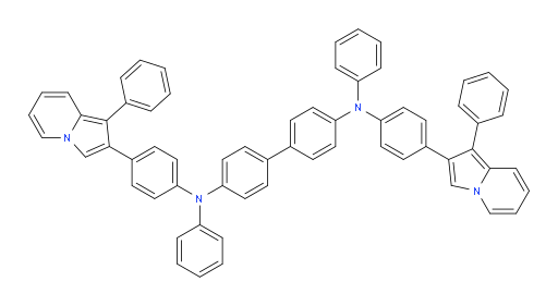 N4,N4'-diphenyl-N4,N4'-bis(4-(1-phenylindolizin-2-yl)phenyl)-[1,1'-biphenyl]-4,4'-diamine