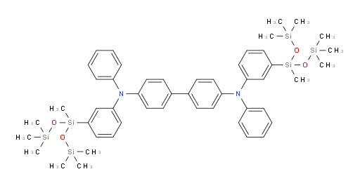 N4,N4'-bis(3-(1,1,1,3,5,5,5-heptamethyltrisiloxan-3-yl)phenyl)-N4,N4'-diphenyl-[1,1'-biphenyl]-4,4'-diamine
