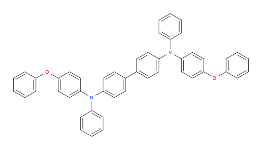 N4,N4'-bis(4-phenoxyphenyl)-N4,N4'-diphenyl-[1,1'-biphenyl]-4,4'-diamine
