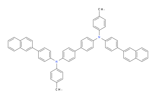N4,N4'-bis(4-(naphthalen-2-yl)phenyl)-N4,N4'-di-p-tolyl-[1,1'-biphenyl]-4,4'-diamine
