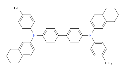 N4,N4'-bis(5,6,7,8-tetrahydronaphthalen-2-yl)-N4,N4'-di-p-tolyl-[1,1'-biphenyl]-4,4'-diamine