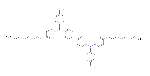 N4,N4'-bis(4-octylphenyl)-N4,N4'-di-p-tolyl-[1,1'-biphenyl]-4,4'-diamine